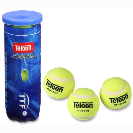 Купить Мяч для большого тенниса Teloon 616Т Р3  (3 шт) в Онеге 