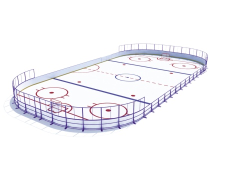 Купить Хоккейная коробка SP К 200 в Онеге 