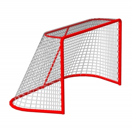 Купить Сетка хоккейная на ворота 1,22мх1,83мх0,5мх1,15м, нить 3,5 мм, безузловая в Онеге 