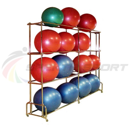Купить Стеллаж для гимнастических мячей 16 шт в Онеге 