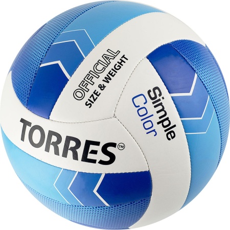 Купить Мяч волейбольный Torres Simple Color любительский р.5 в Онеге 